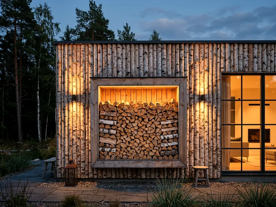 Круговая поленница holzhausen, Лыткарино, улица Ягодная, 28